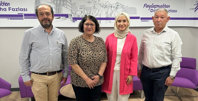 ESKEN, YÜCEL VE CAN, ZİRAAT BANKASI KURUMSAL VE GAZİOSMANPAŞA ŞUBELERİNİ ZİYARET ETTİ