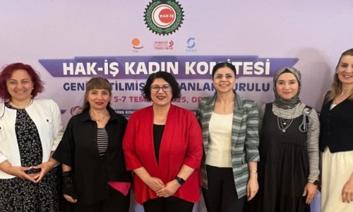 HAK-İŞ KADIN KOMİTESİ GENİŞLETİLMİŞ BAŞKANLAR KURULU TOPLANTISI ORDU'DA YAPILDI
