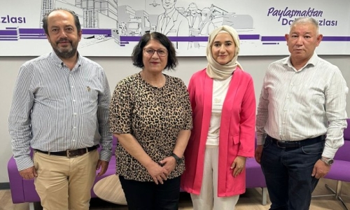 ESKEN, YÜCEL VE CAN, ZİRAAT BANKASI KURUMSAL VE GAZİOSMANPAŞA ŞUBELERİNİ ZİYARET ETTİ