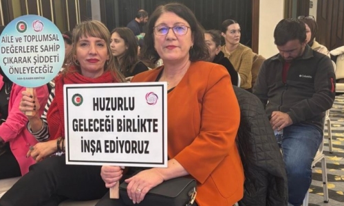 CAN VE ÖZKAN, 25 KASIM KADINA YÖNELİK ŞİDDETE KARŞI ULUSLARARASI MÜCADELE GÜNÜ PANELİNE KATILDI