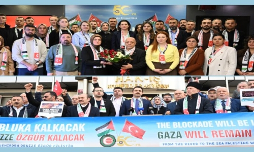 HAK-İŞ GENEL SEKRETERİ ZENGİN, SUMUD FİLOSUNA KATILACAK