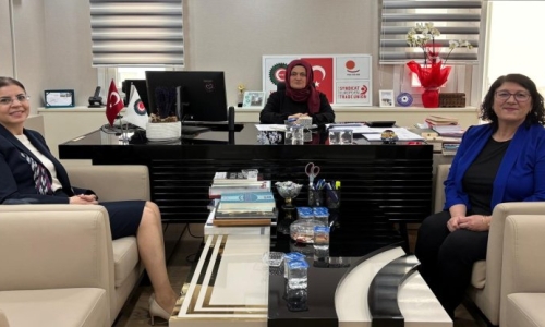 GENEL BAŞKAN YARDIMCIMIZ DEĞER İLE KADIN KOMİTE BAŞKANIMIZ CAN, ZENGİN'İ ZİYARET ETTİ